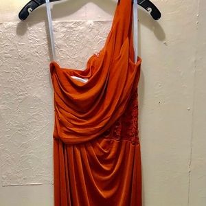 David’s Bridal One shoulder